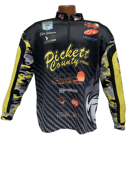 1/4 Zip Banded Collar Fishing Jersey (Team Pricing for 12+ Jerseys