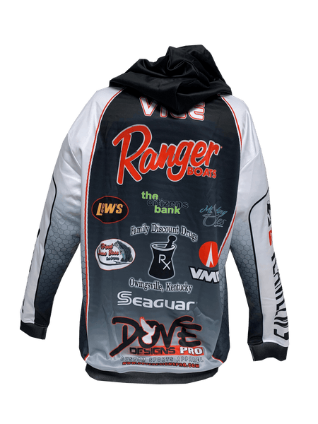 1/4 Zip Banded Collar Fishing Jersey (Individual Pricing for Prostaff Only)