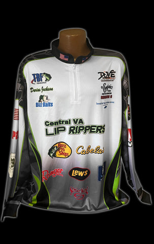 1/4 Zip Banded Collar Fishing Jersey (Team Pricing for 12+ Jerseys)