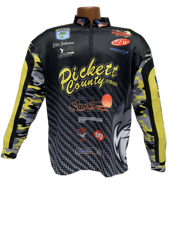 1/4 Zip Banded Collar Fishing Jersey (Individual Pricing for Prostaff –  Dove Designs Pro