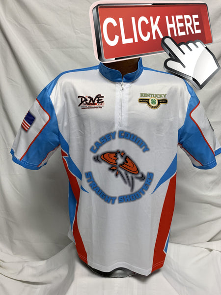 1/4 Zip Banded Collar Trap Team Jersey (Team Pricing for 12+ Jerseys) - Dove Designs Pro