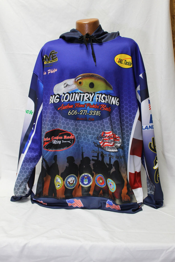 Hooded Fishing Jersey (Team Pricing for 12+ Jerseys)