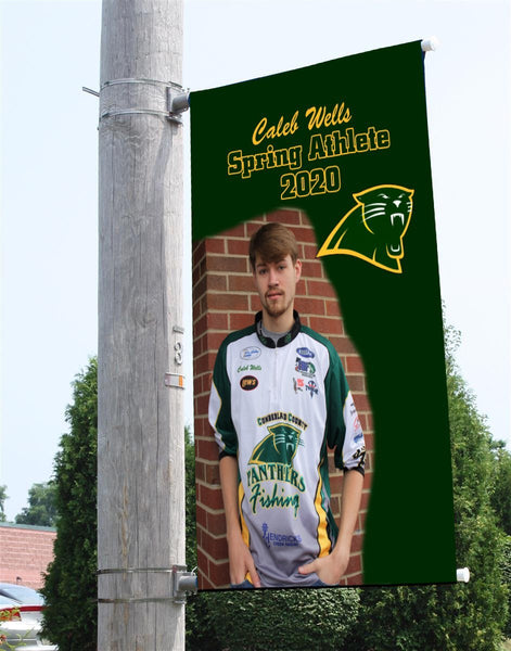 Sports Team Pole Banners - Dove Designs Pro